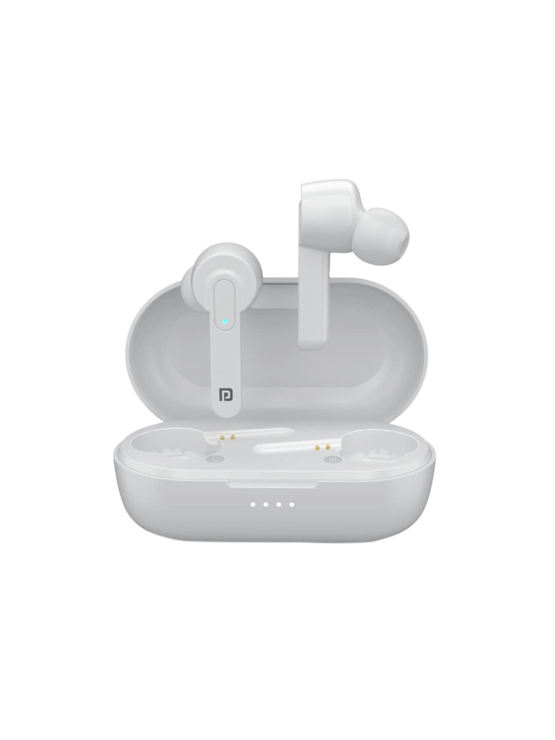 Portronics White Solid Harmonics Twins 24 Smart TWS Earbuds Price in India