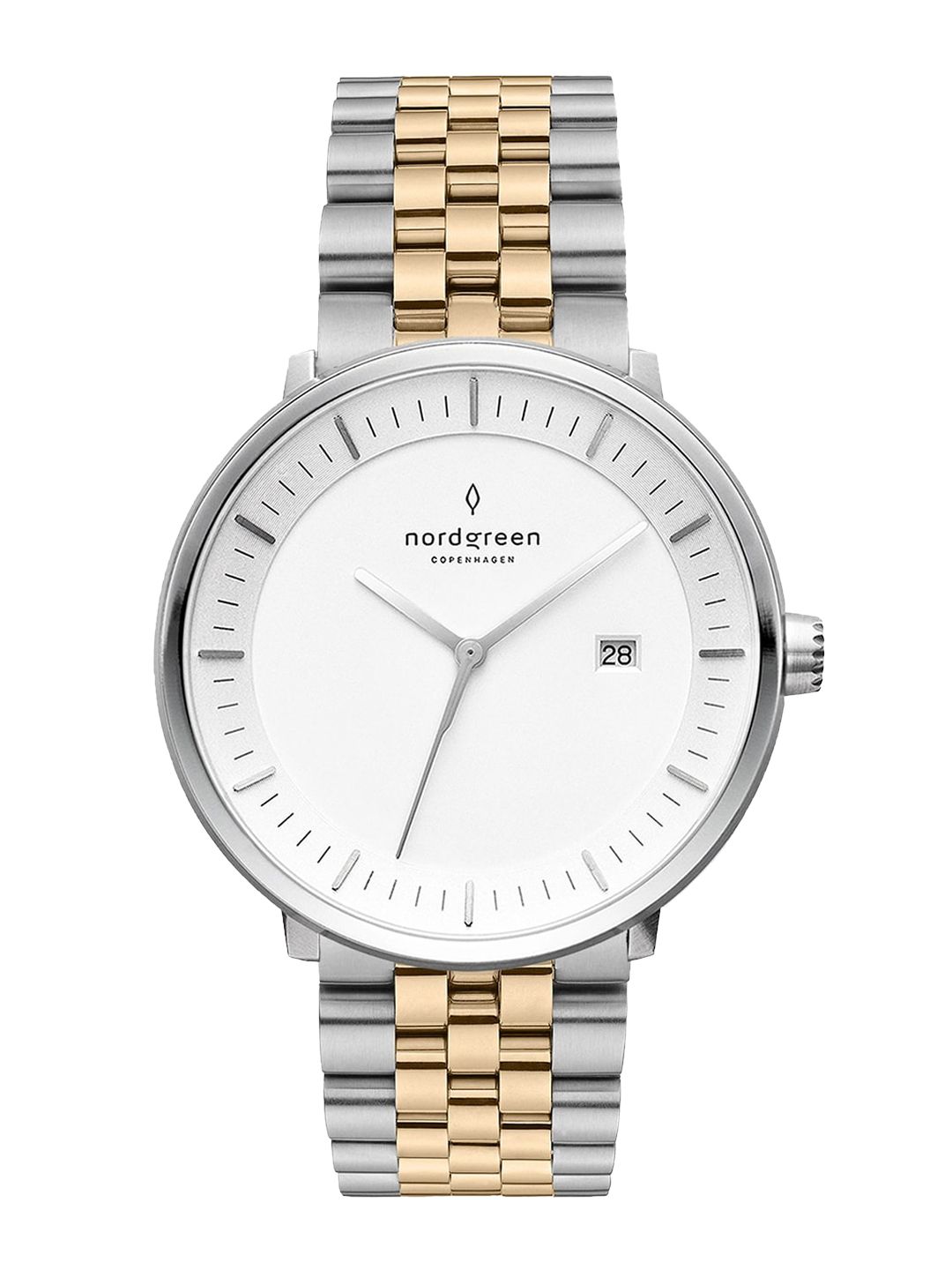 Nordgreen Unisex White Dial & Stainless Steel Philosopher Analogue Watch PH36SI5LSGXX Price in India
