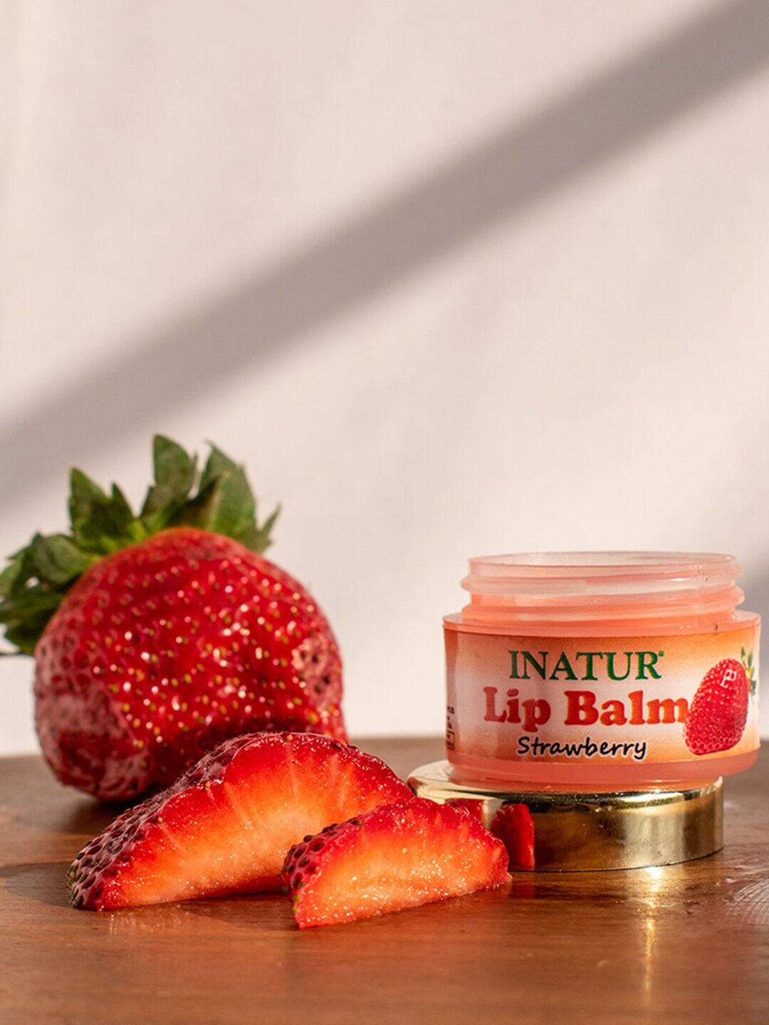 Inatur Red Strawberry Lip Balm 10 g Price in India