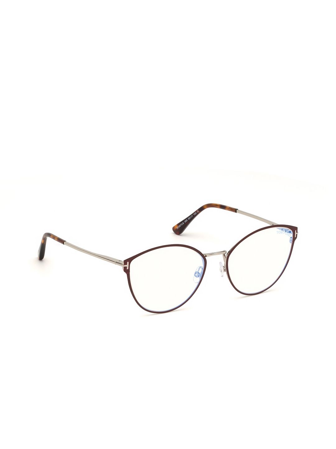 Tom Ford Women Transparent Cateye Full Rim Frame Price in India