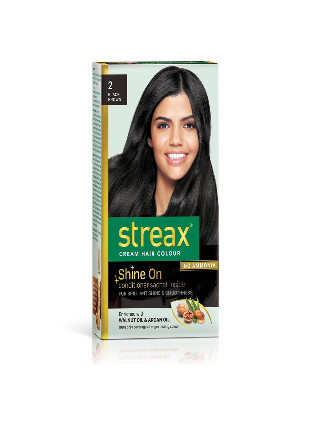Streax Cream Hair Colour - 2 Black Brown 120ml Price in India, Full  Specifications & Offers 