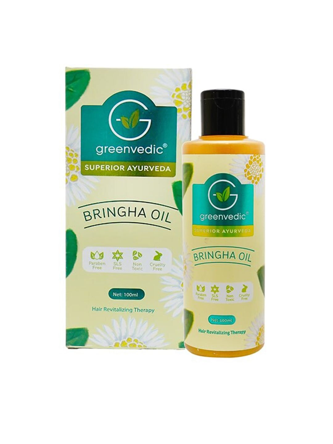 Green Vedic Transparent Bringha Hair Oil - 100 ml Price in India
