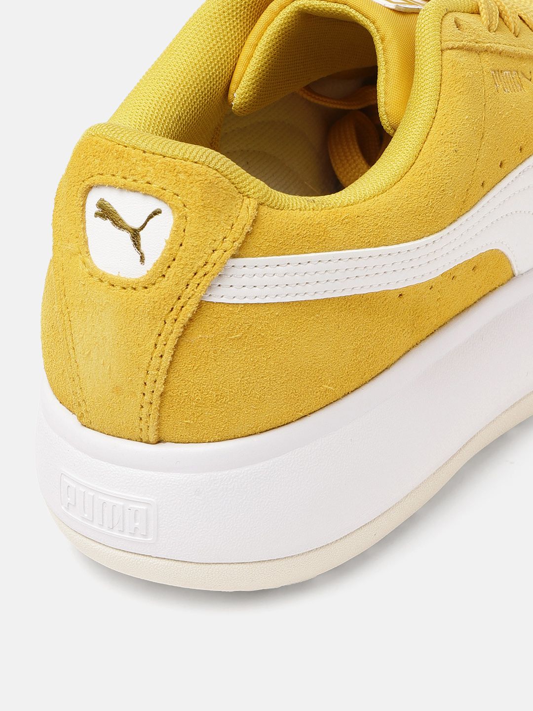 Buy Puma Women Yellow Suede Mayu Sneakers - Casual Shoes for Women