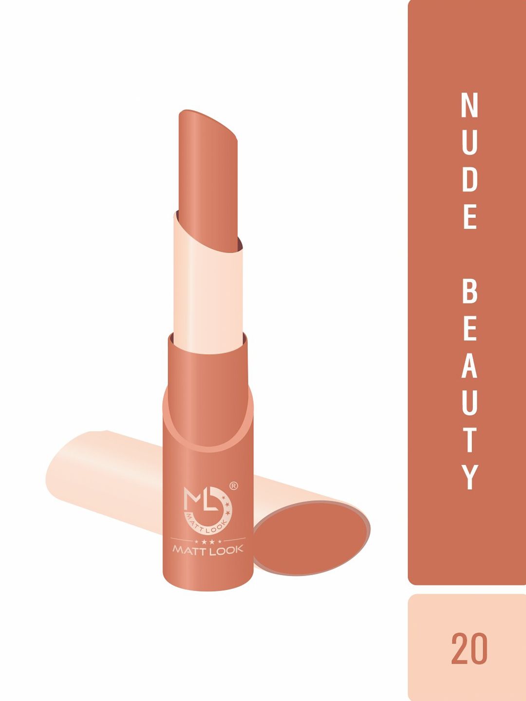 MATTLOOK Vivid Matte Lipstick - Nude Beauty Price in India