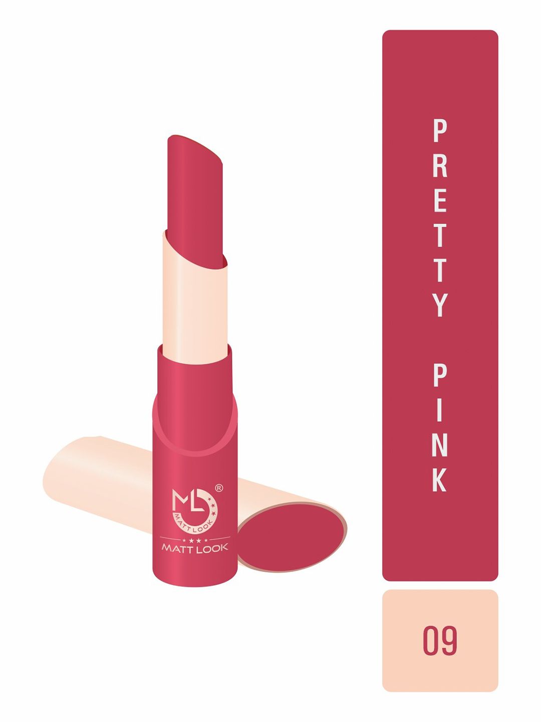 MATTLOOK Vivid Matte Lipstick - Pretty Pink Price in India