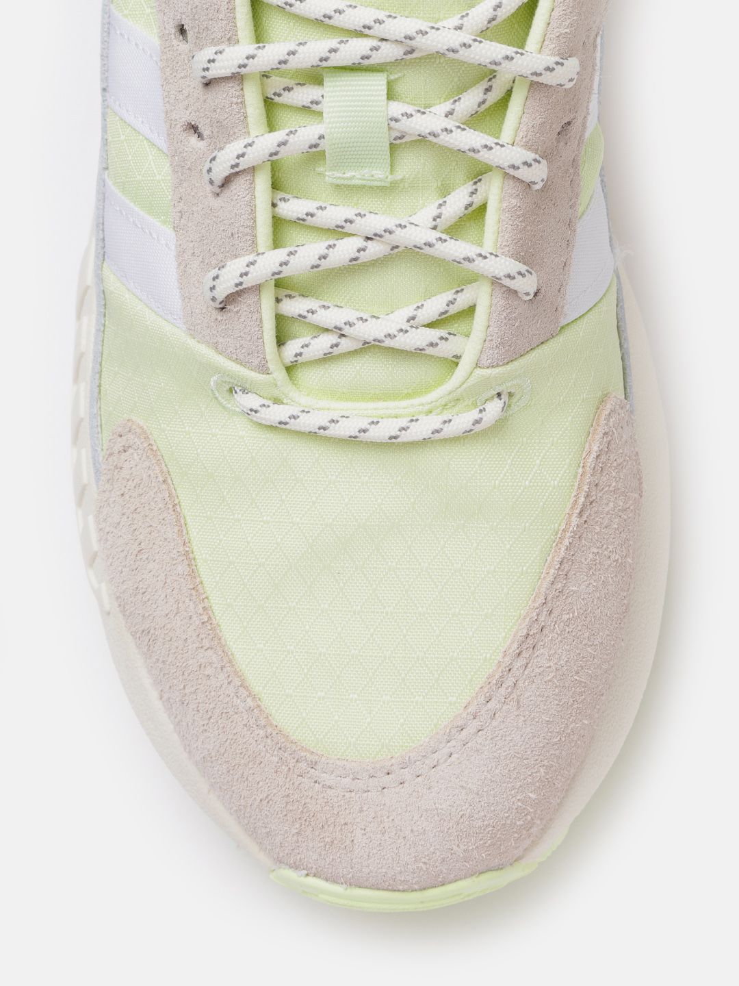 Buy ADIDAS Originals Men Green & Grey Woven Design ZX 22 Boost