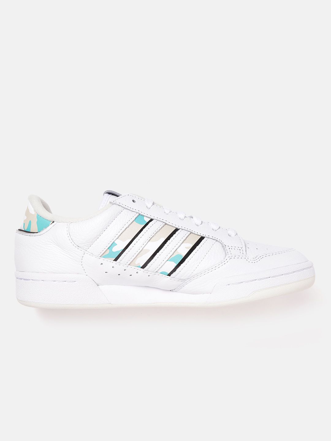 Buy ADIDAS Originals Men White & Sea Green Continental 80 Stripes Sneakers  - Casual Shoes for Men 16558422 | Myntra