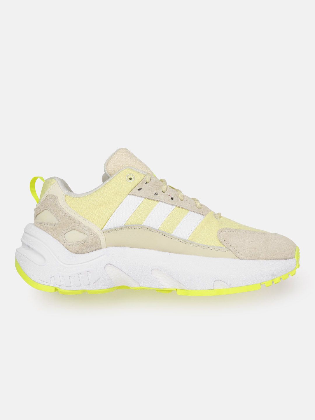 lady　0226 Buy ADIDAS Originals Women Yellow & Beige Woven Design ZX 22