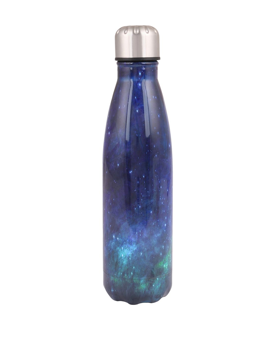 BORNGRADUATE Blue Stainless Steel Hot & Cold Water Bottle 500 ml Price in India
