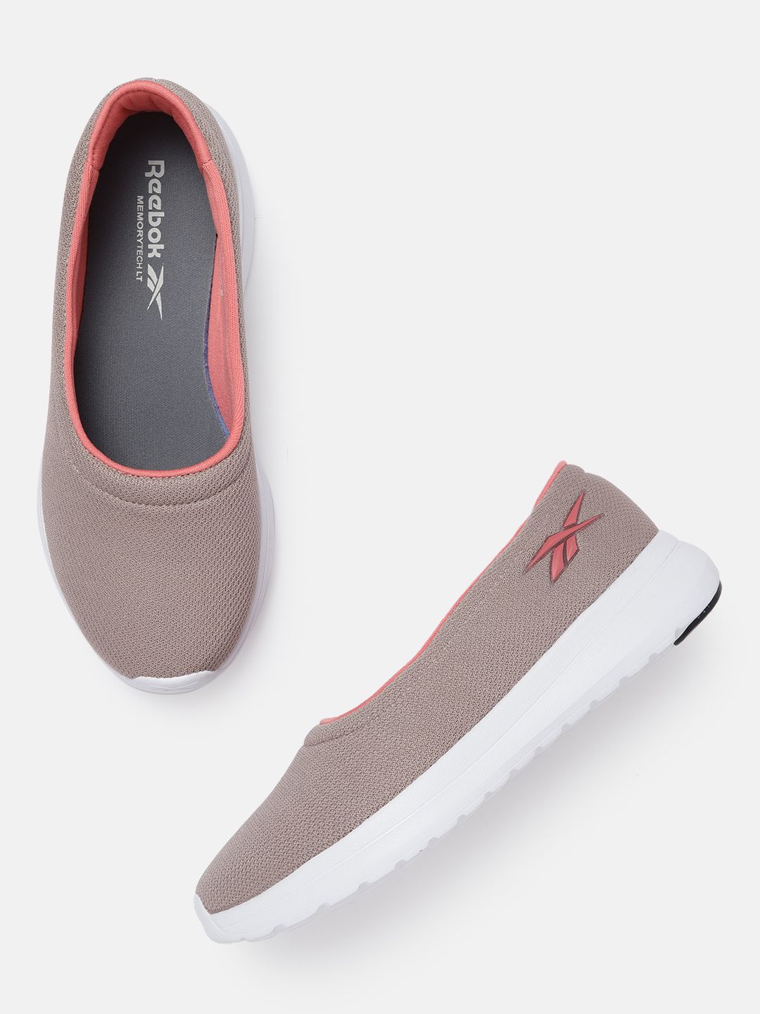 Reebok Women Taupe Walk Way Ballerinas Price in India