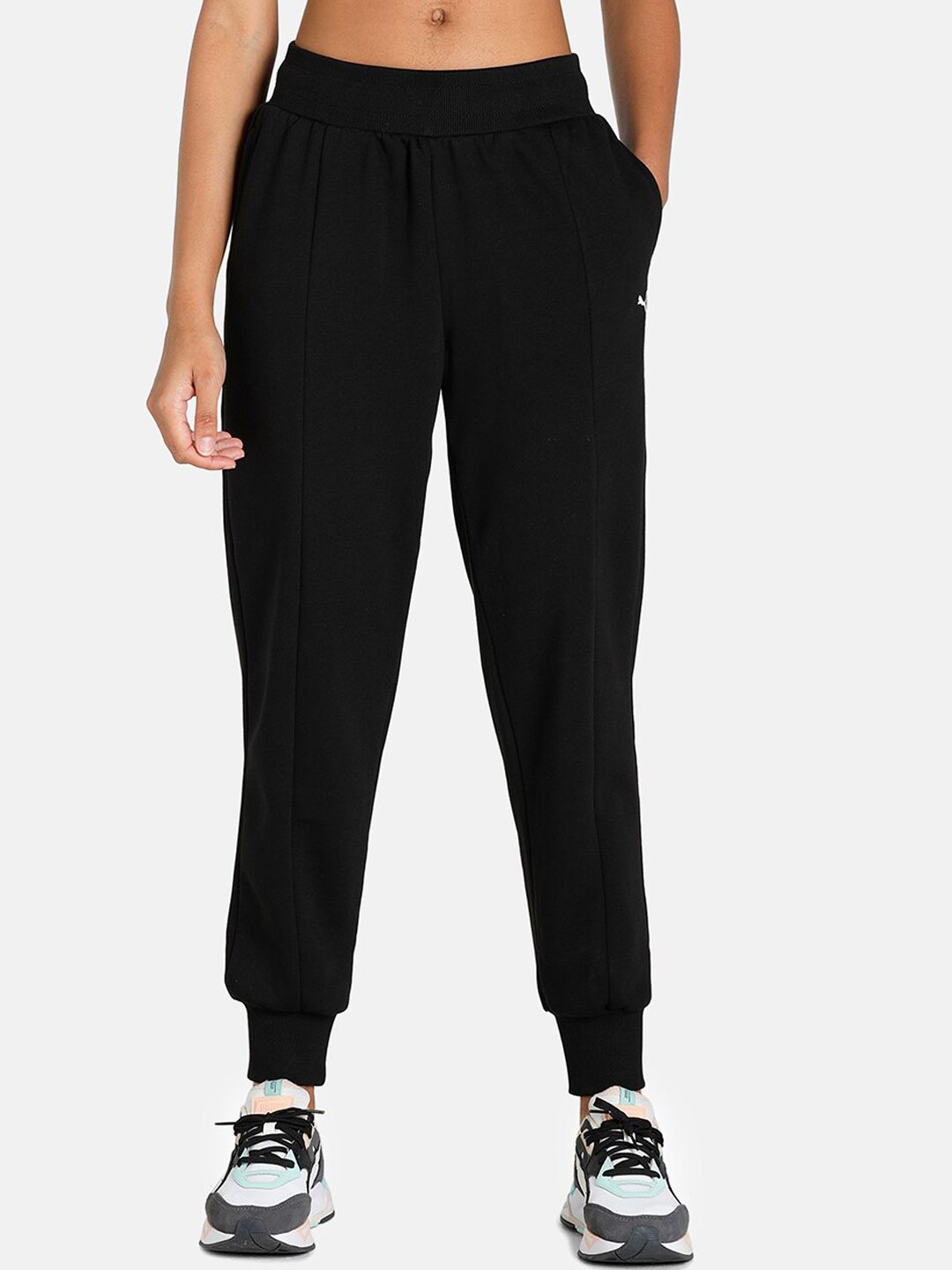 Puma Women Solid Rebel Track Pants Price in India