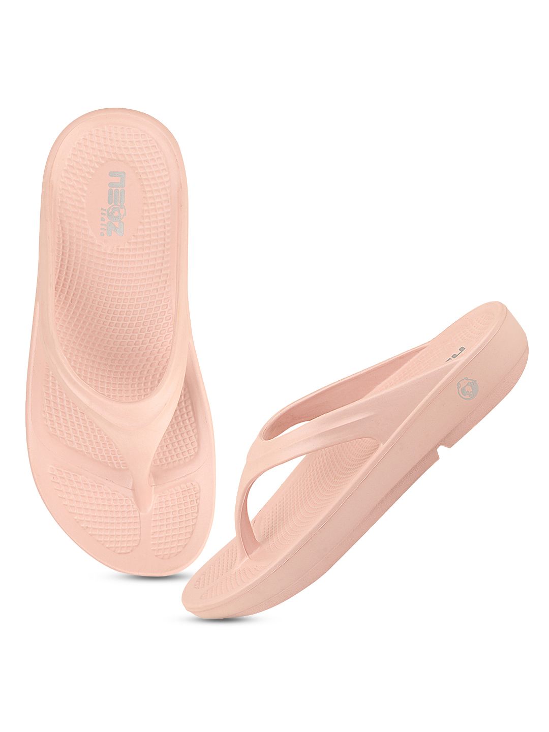 NEOZ Women Pink Rubber Slip-On Price in India