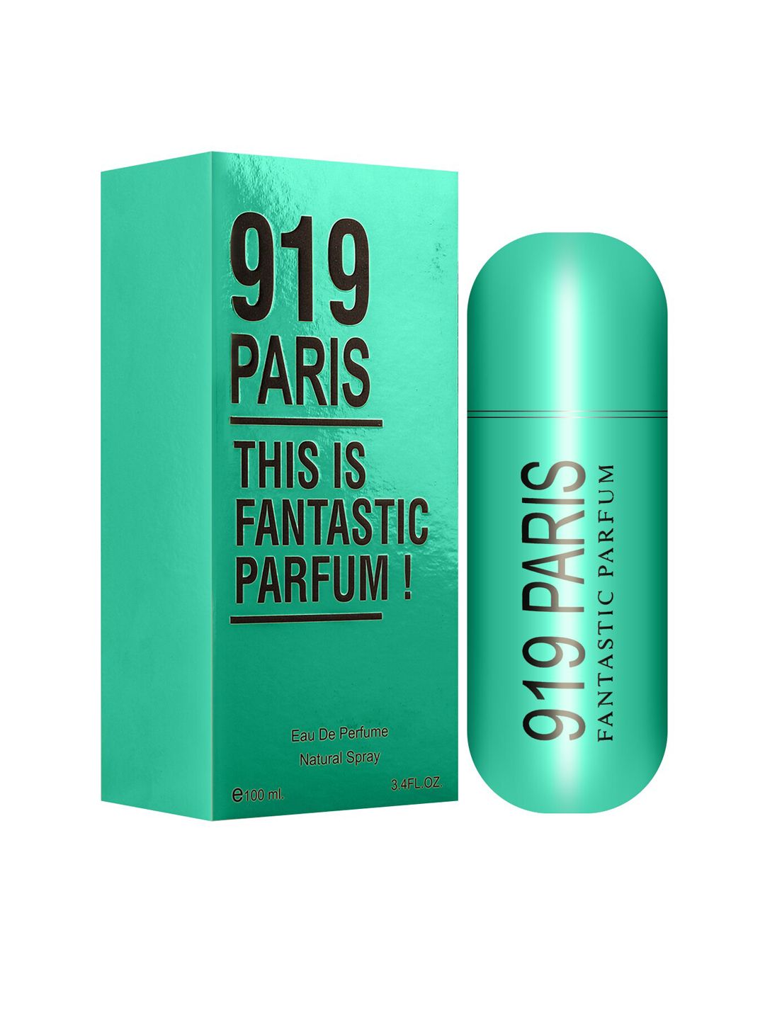 Sweetheart Unisex Green 919 Paris Blue Eau De Parfum Perfume, 100ml Price in India