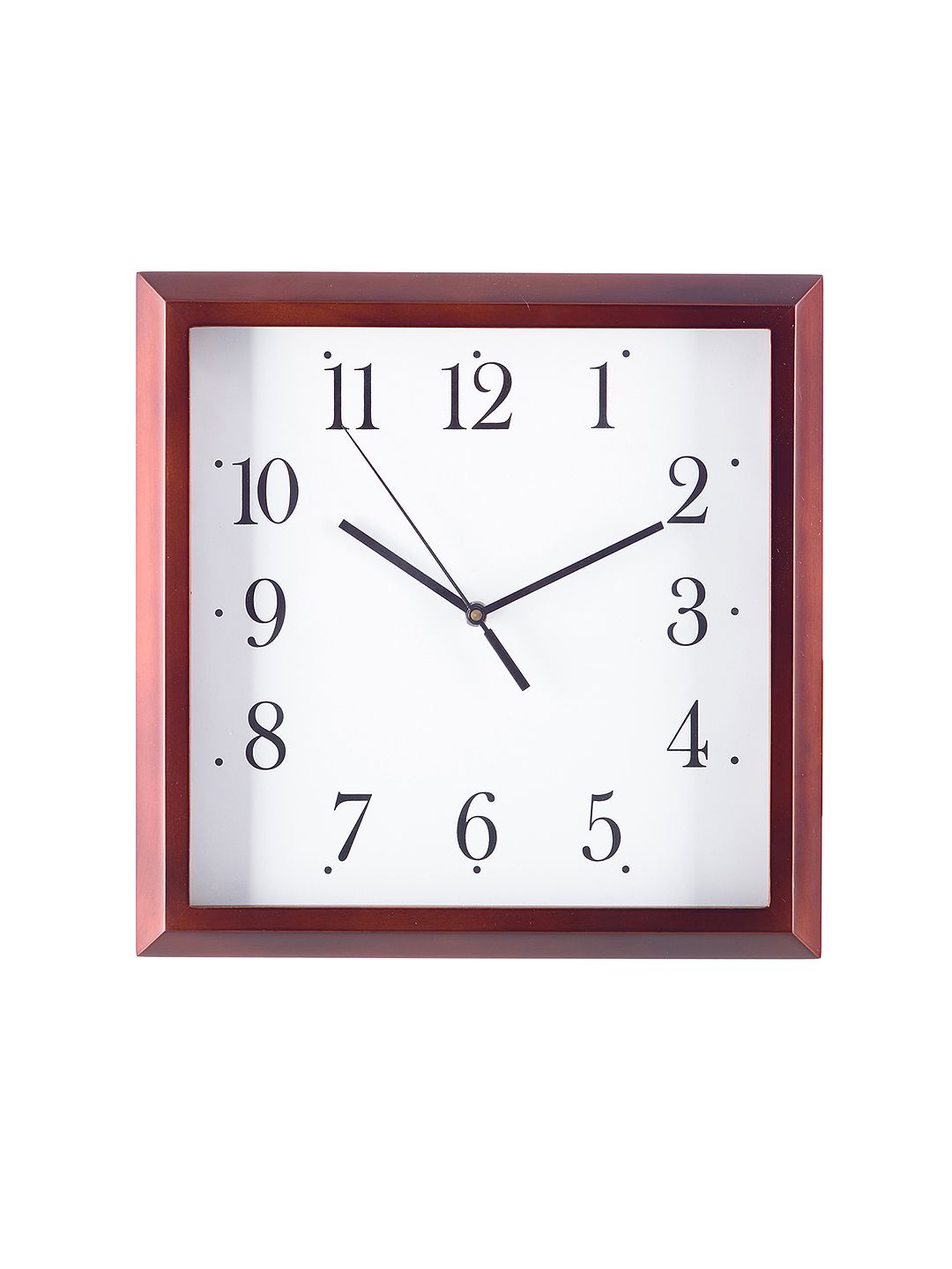 eCraftIndia White  31.7 cm x  31.7 cm Analogue Wall Clock Price in India