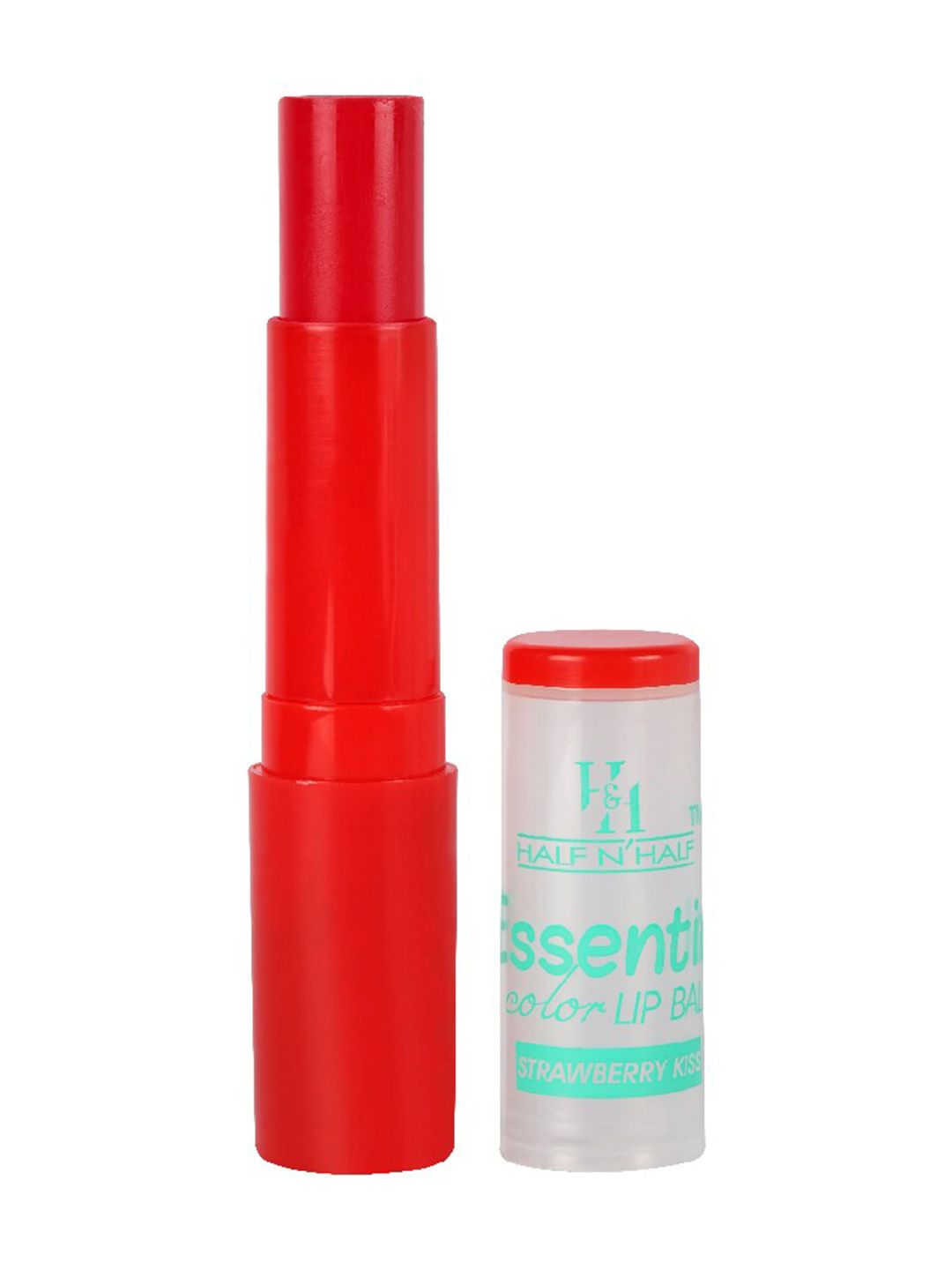 Half N Half Pack Of 3 Red Strawberry Kiss Essential Color Lip Balm, 3.5Gm Price in India