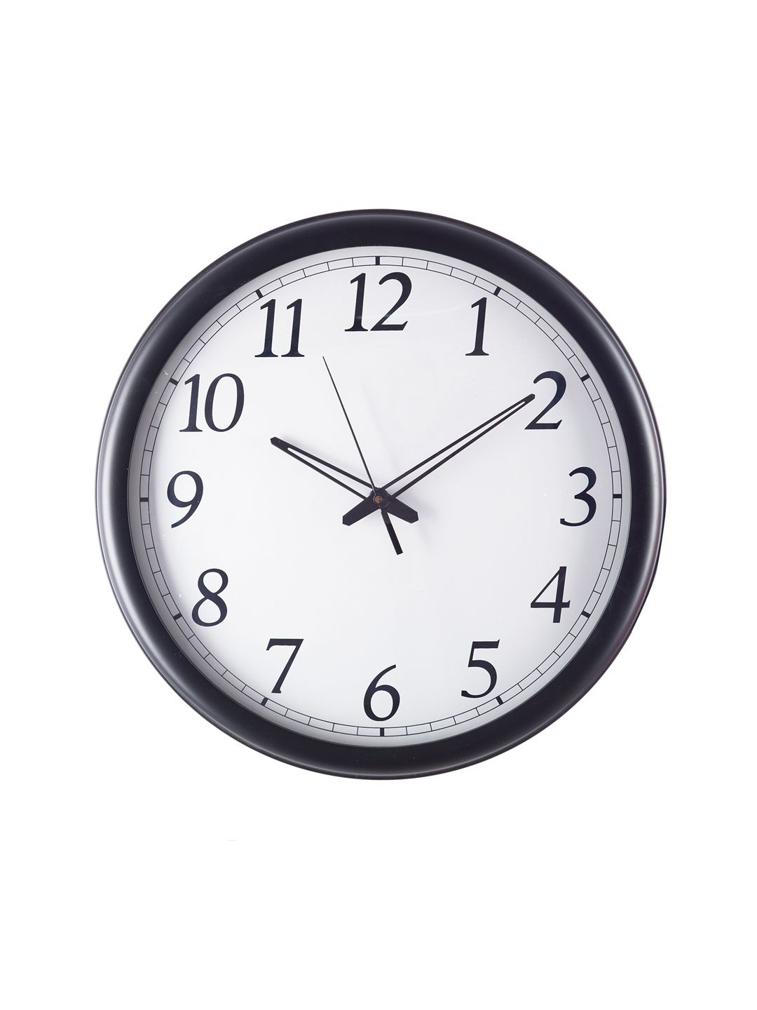 eCraftIndia White  40.6 cm Analogue Wall Clock Price in India