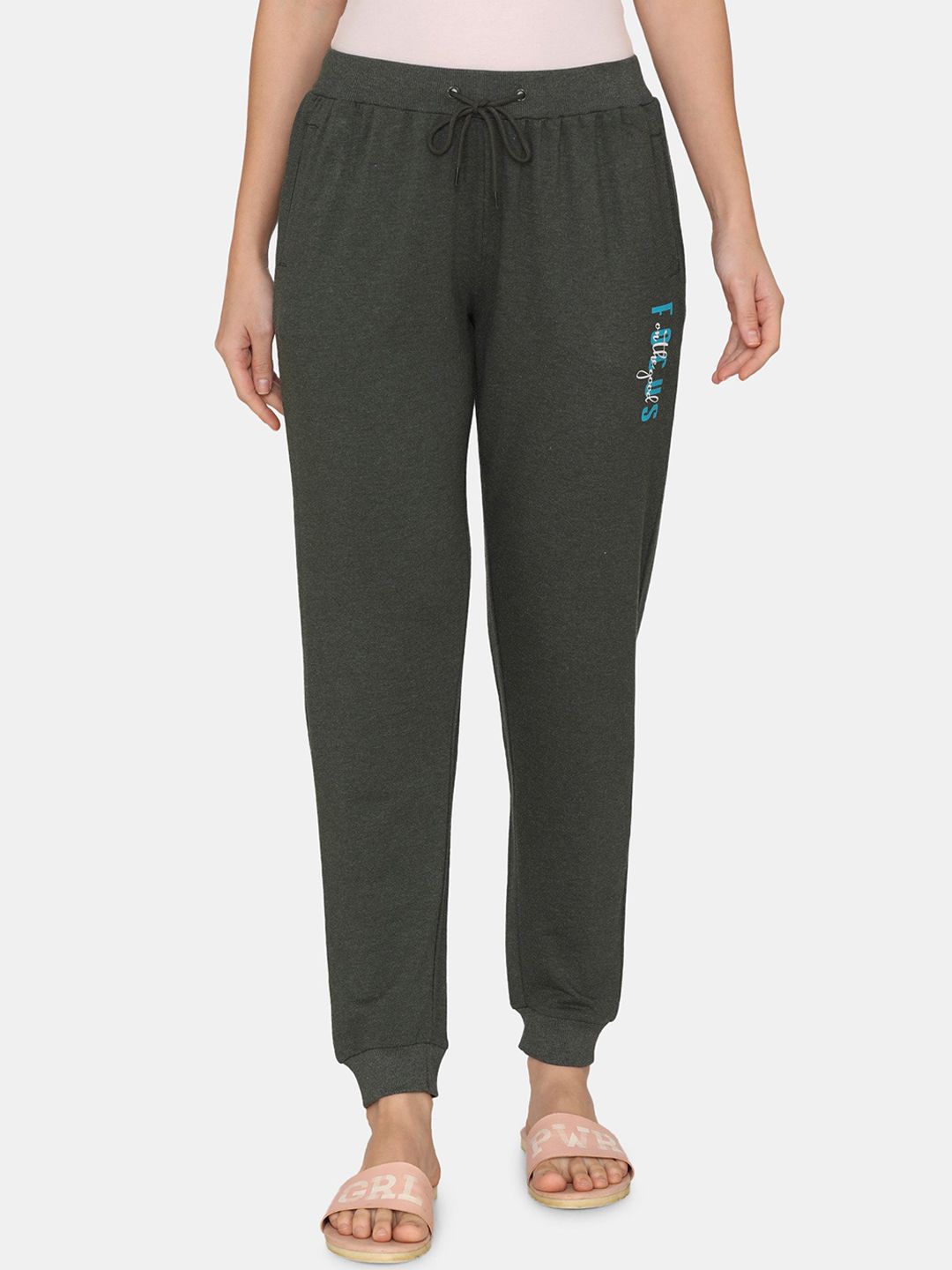 Zivame Women Green Lounge Pants Price in India