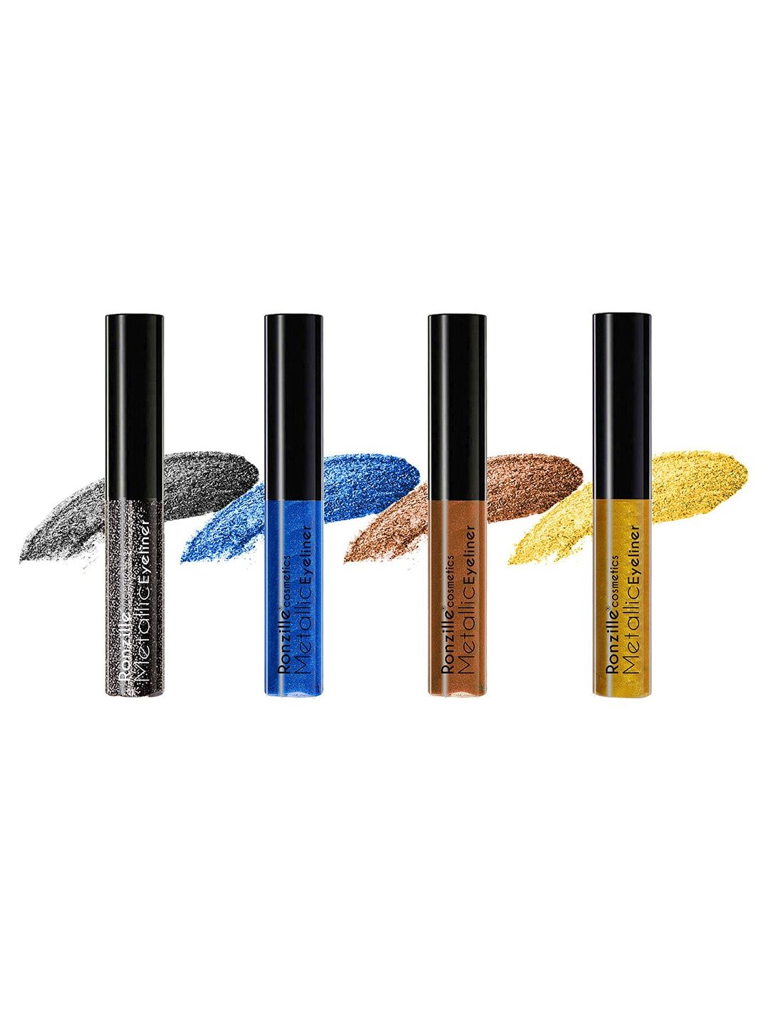 Ronzille Pack Of 4 Glitter Eyeliner - 5 ml Price in India