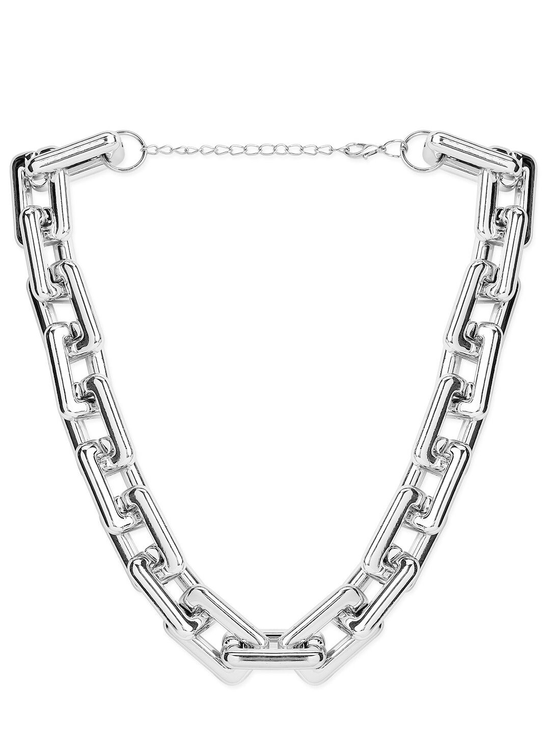 TOKYO TALKIES X rubans FASHION ACCESSORIES Silver-Plated Necklace Price in India