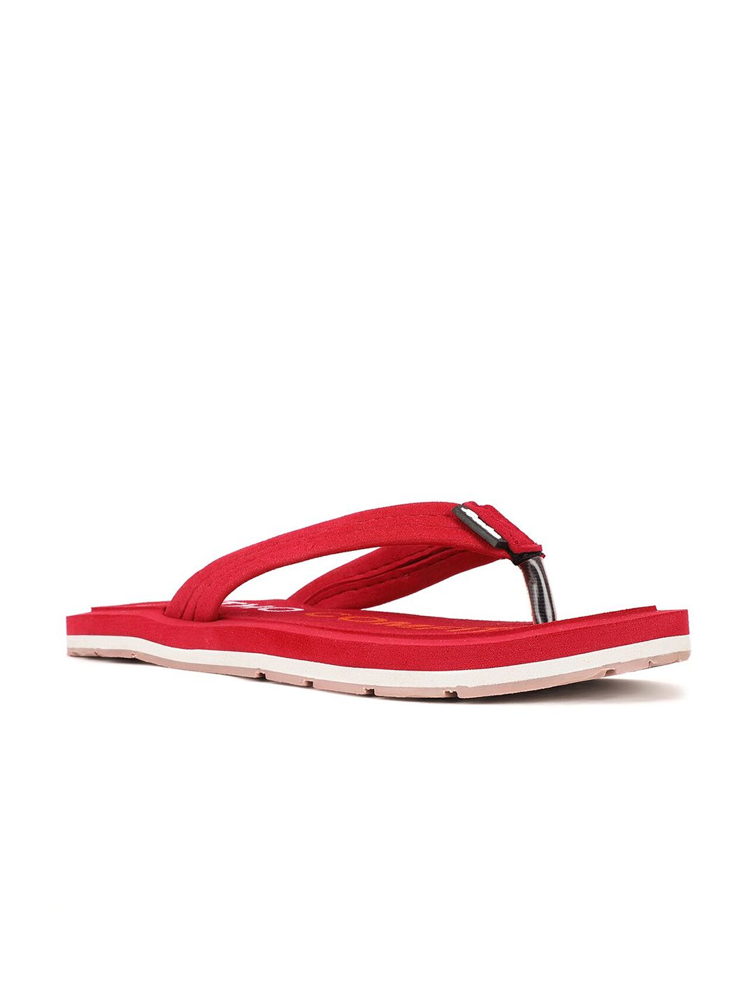 Bata Women Red Thong Flip-Flops Price in India