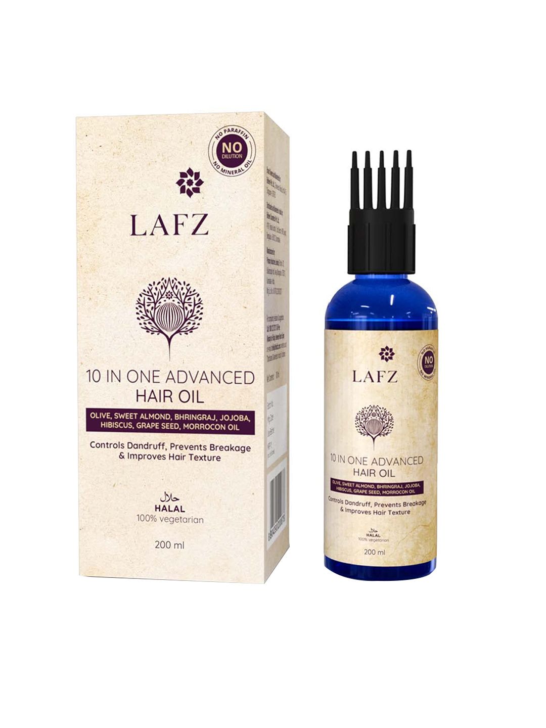 LAFZ Unisex 10-In-1 Advanced Hair Oil 200 ml Price in India