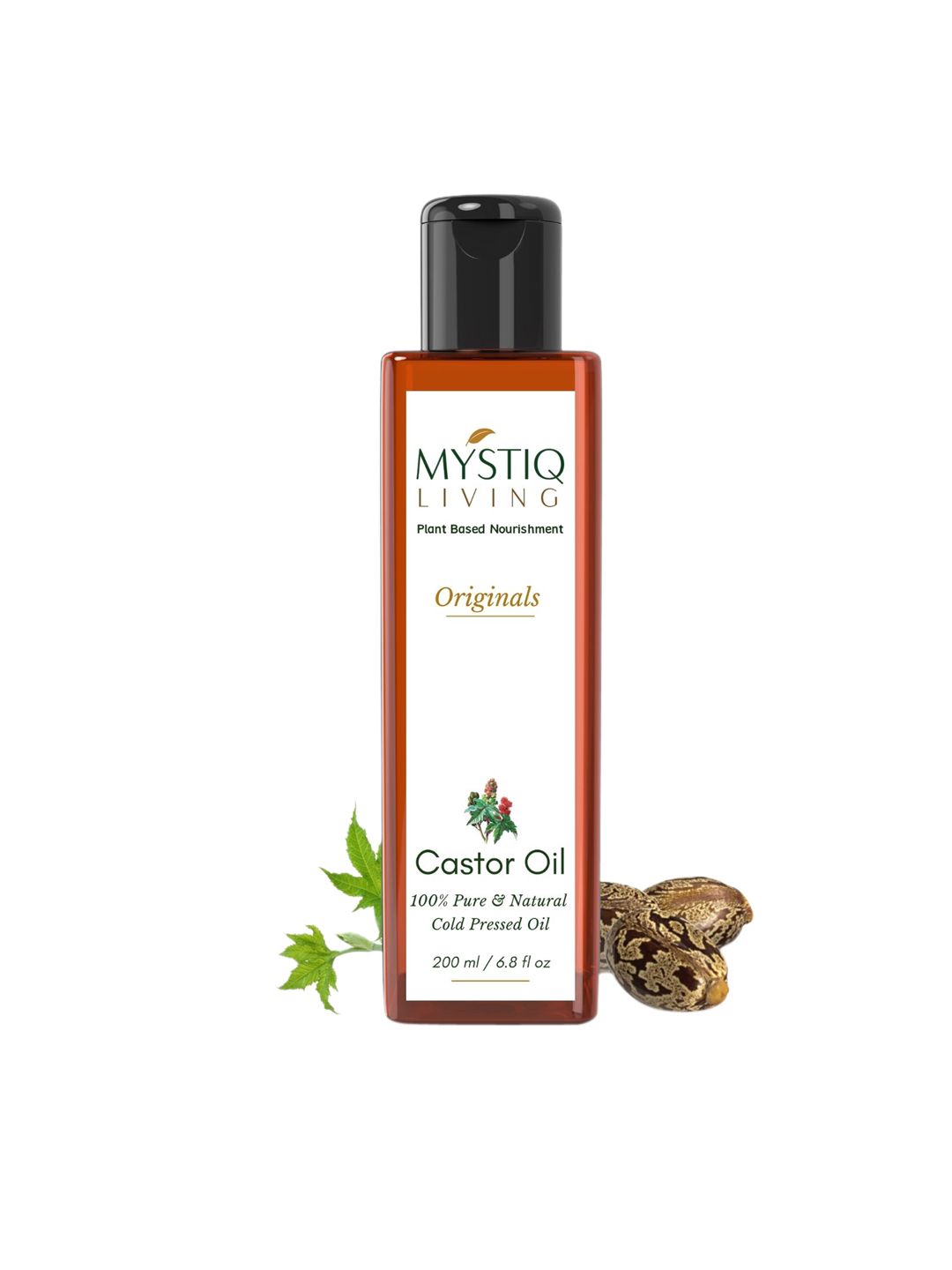 MYSTIQ LIVING Nature's Perspective Original Castor Oil 200 ml Price in India