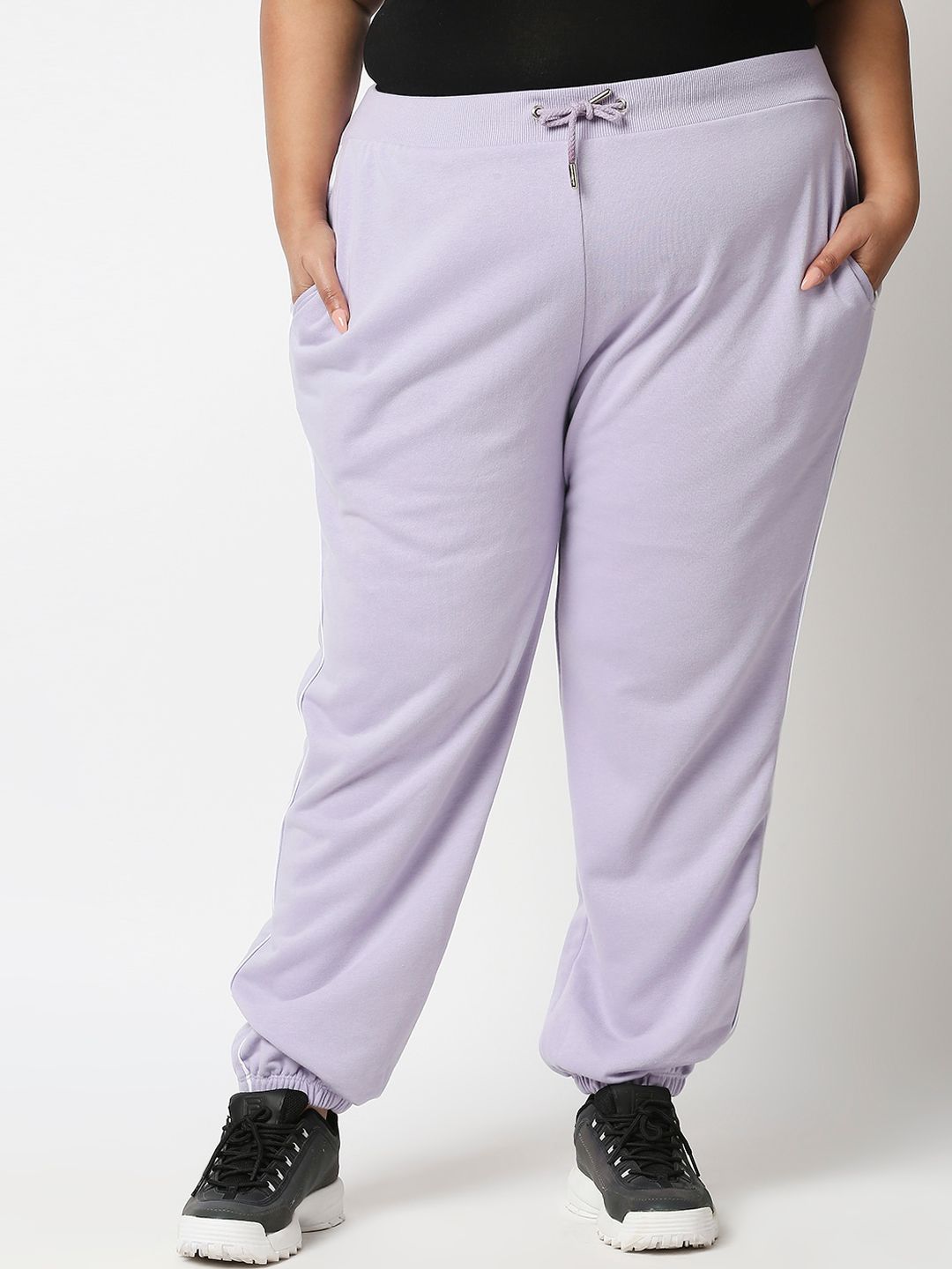 20Dresses Women Purple Joggers Trousers Price in India