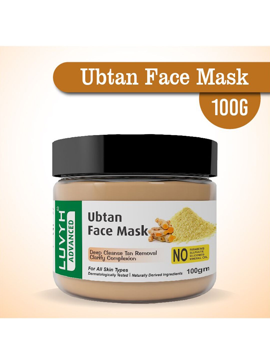 LUVYH Advanced Ubtan Face Mask - 100 gm