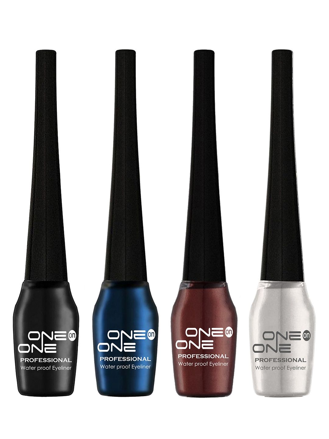 ONE on ONE Women Set Of 4 Waterproof Eyeliners Price in India