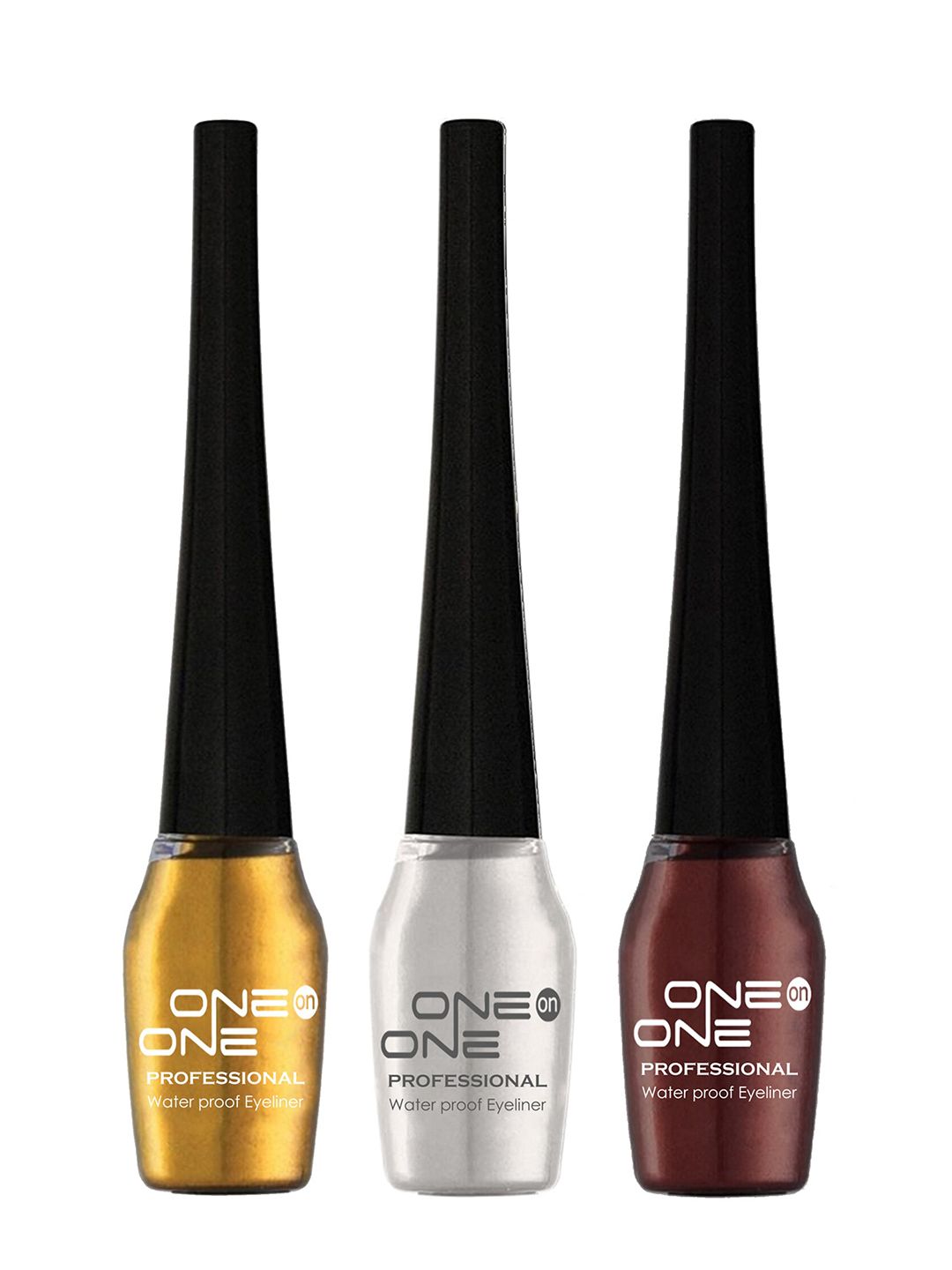 ONE on ONE Set of 3 Professional Waterproof Liquid Eyeliners Price in India