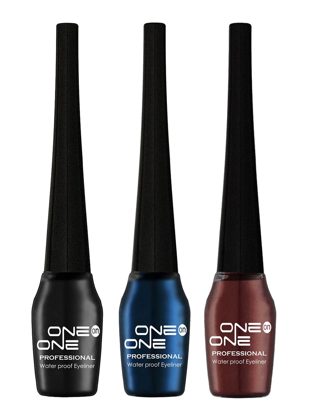 ONE on ONE Set of 3 Professional Waterproof Liquid Eyeliners Price in India