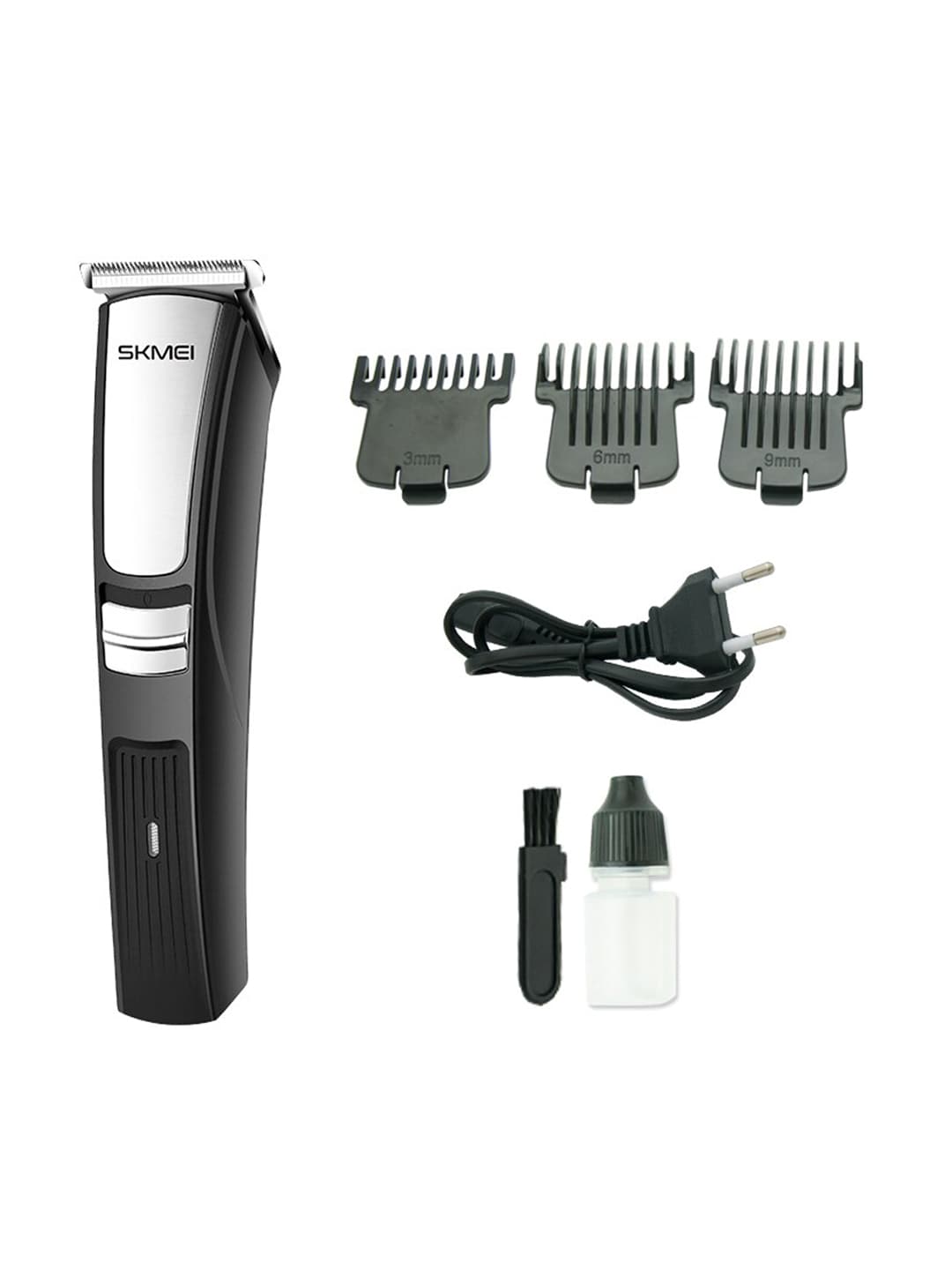Skmei Black Sk-1016 Modern Classy Rechargeable Hair Trimmer for Men Price in India