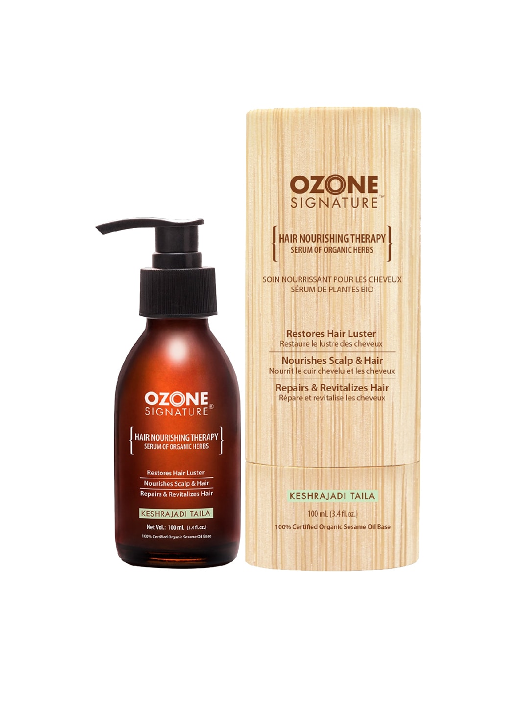 OZONE SIGNATURE Keshrajadi Taila Hair Nourishing Therapy Hair Oil 100 ml Price in India