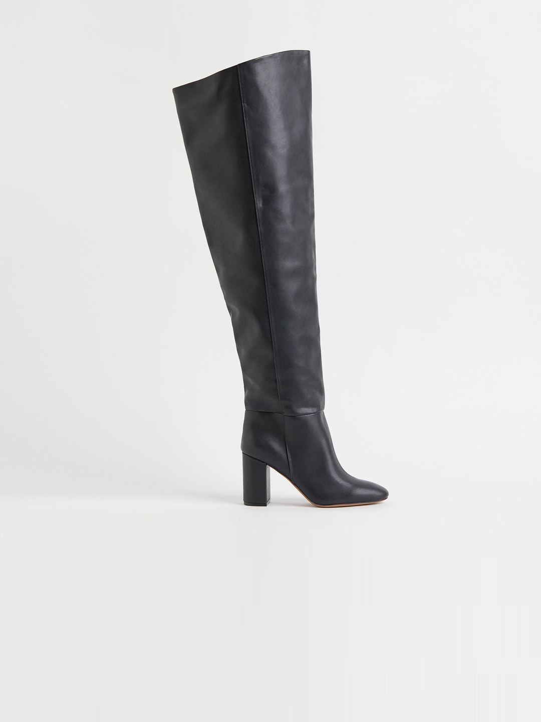 H&M Women Black Long Boots Price in India