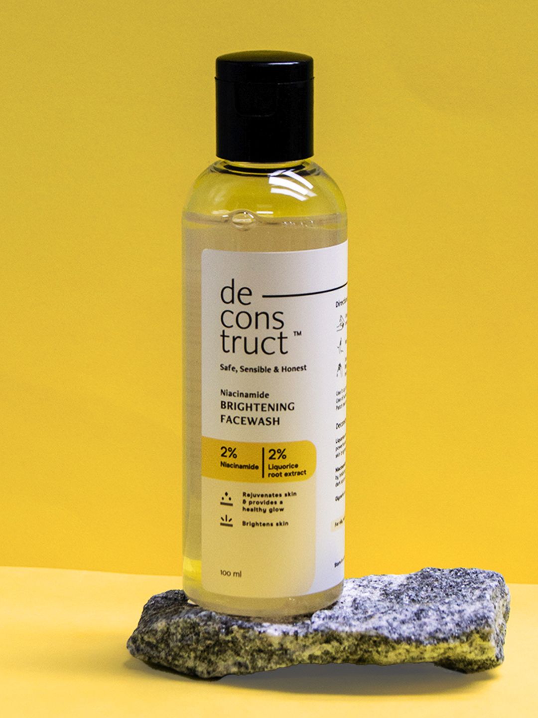 deconstruct Niacinamide Brightening Facewash- 2% Niacinamide + 2% Liquorice Root Extract