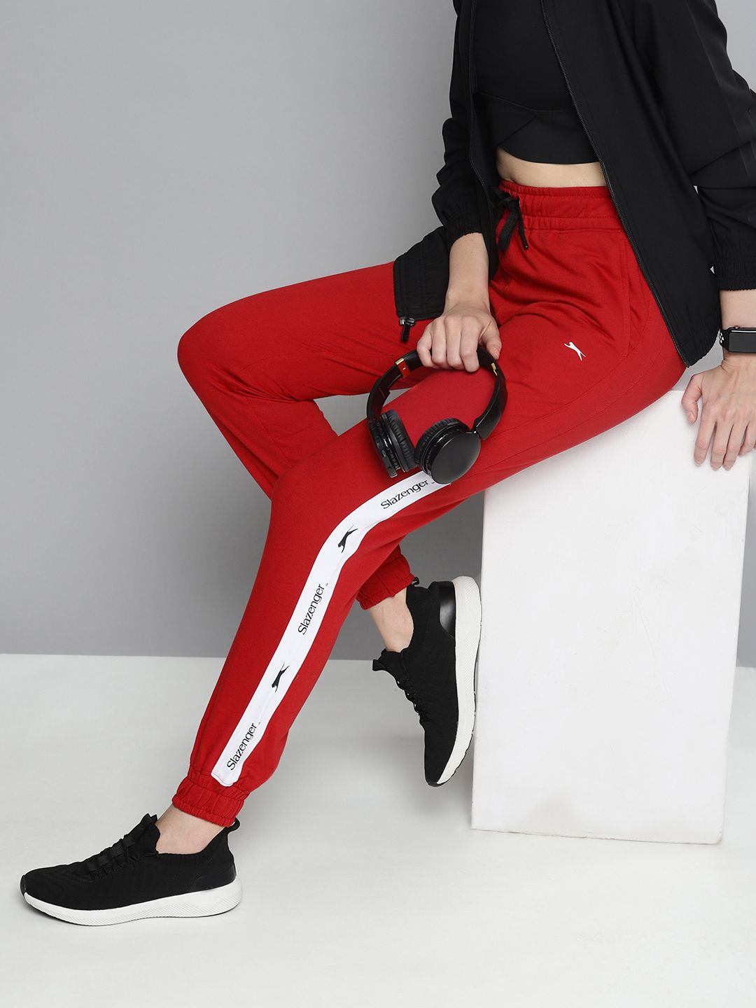 Buy C9 Airwear Black Regular Fit Sports Track Pants for Women Online @ Tata  CLiQ
