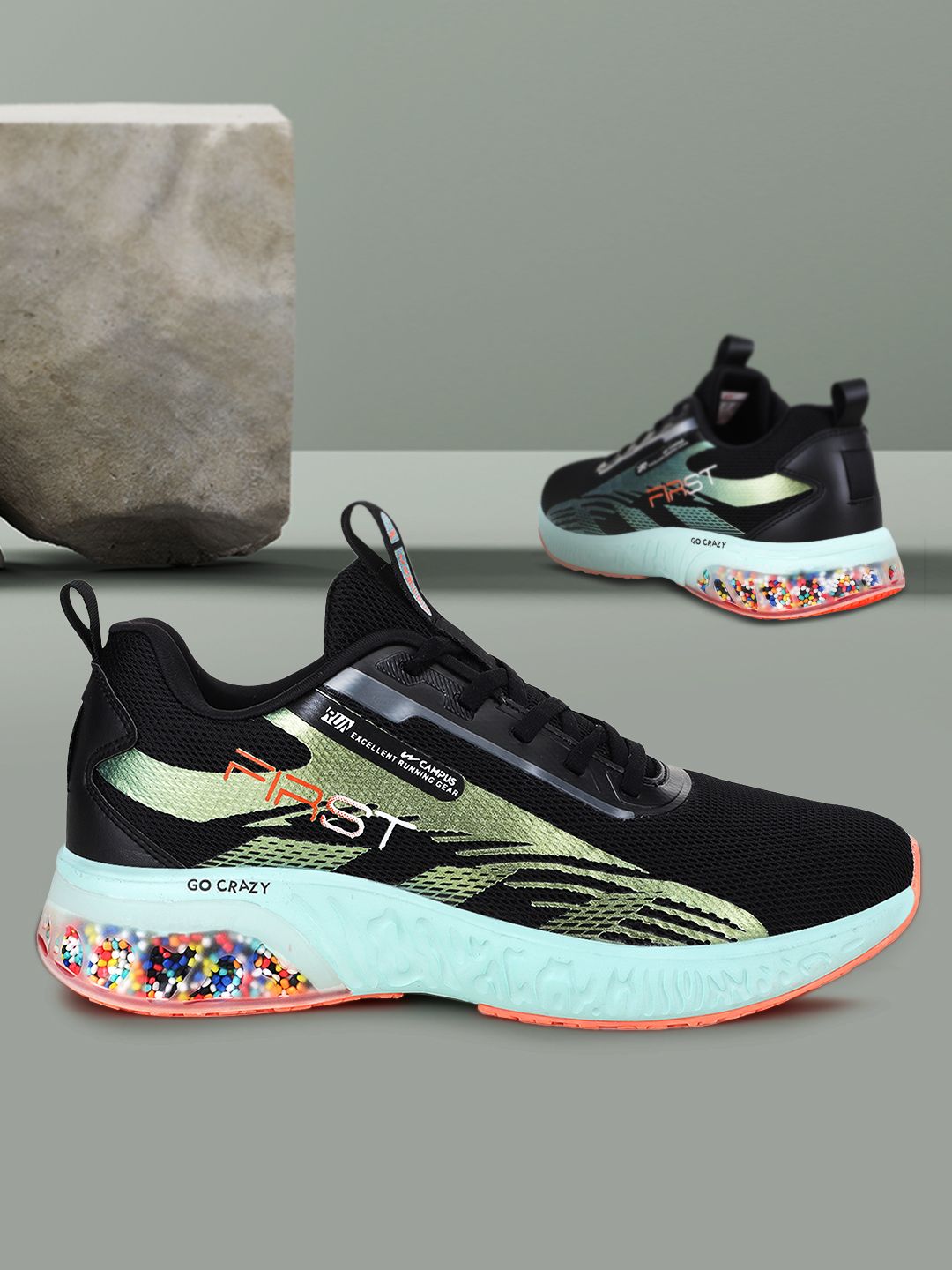 Campus FIRST Men Lace-Up Running Shoes