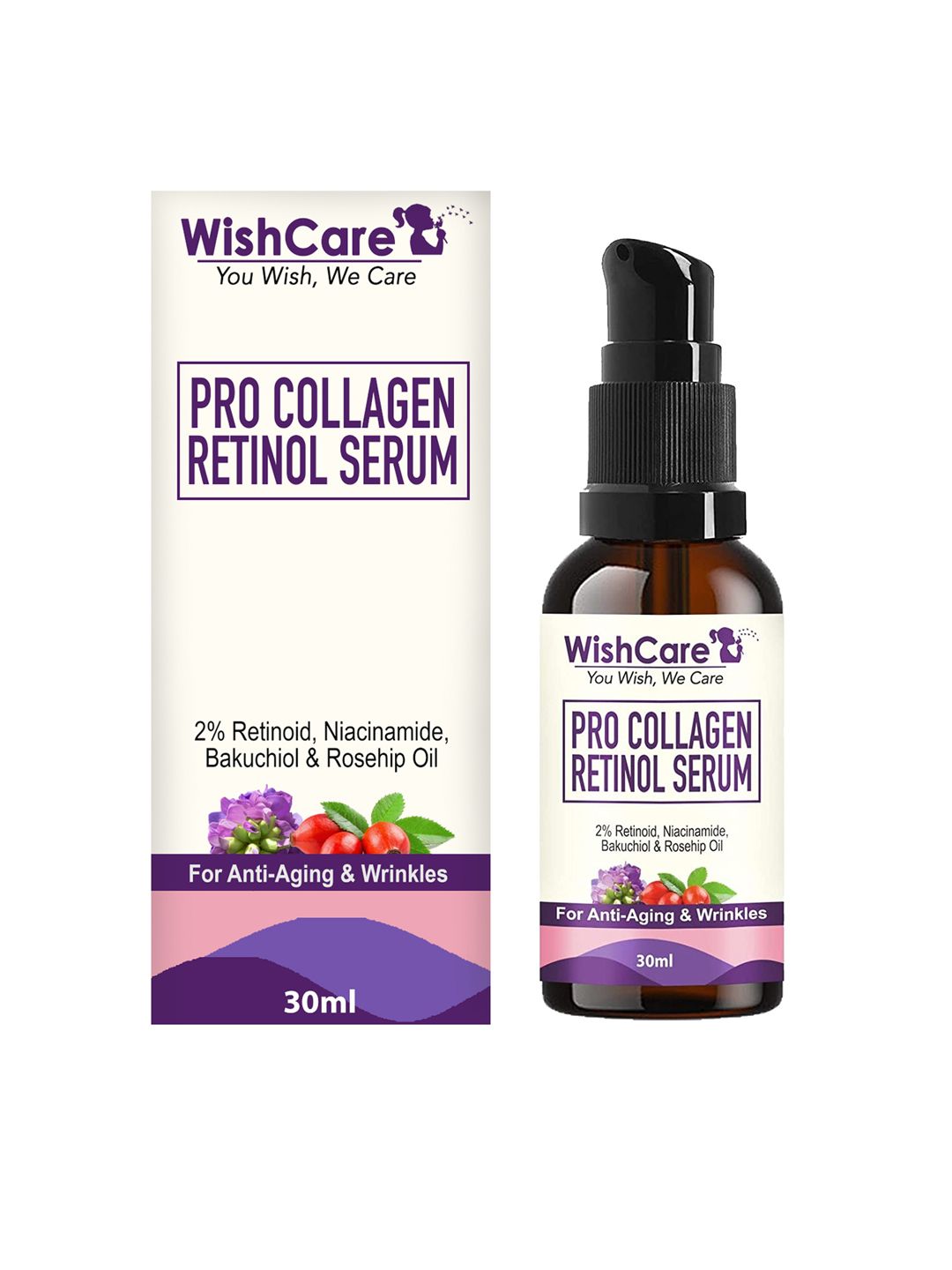 WishCare White Pro Collagen Retinol & Niacinamide Anti Aging Serum 30 ml