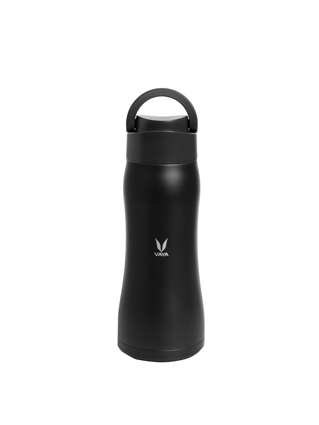 Vaya Black Solid Double Wall Insulated Stainless Steel Flask 900 Ml Price in India