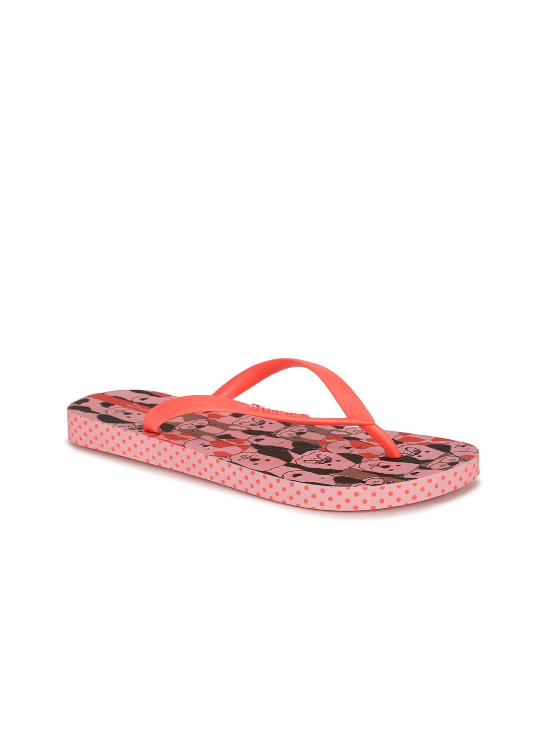 iPanema Women Pink Printed Thong Flip-Flops Price in India