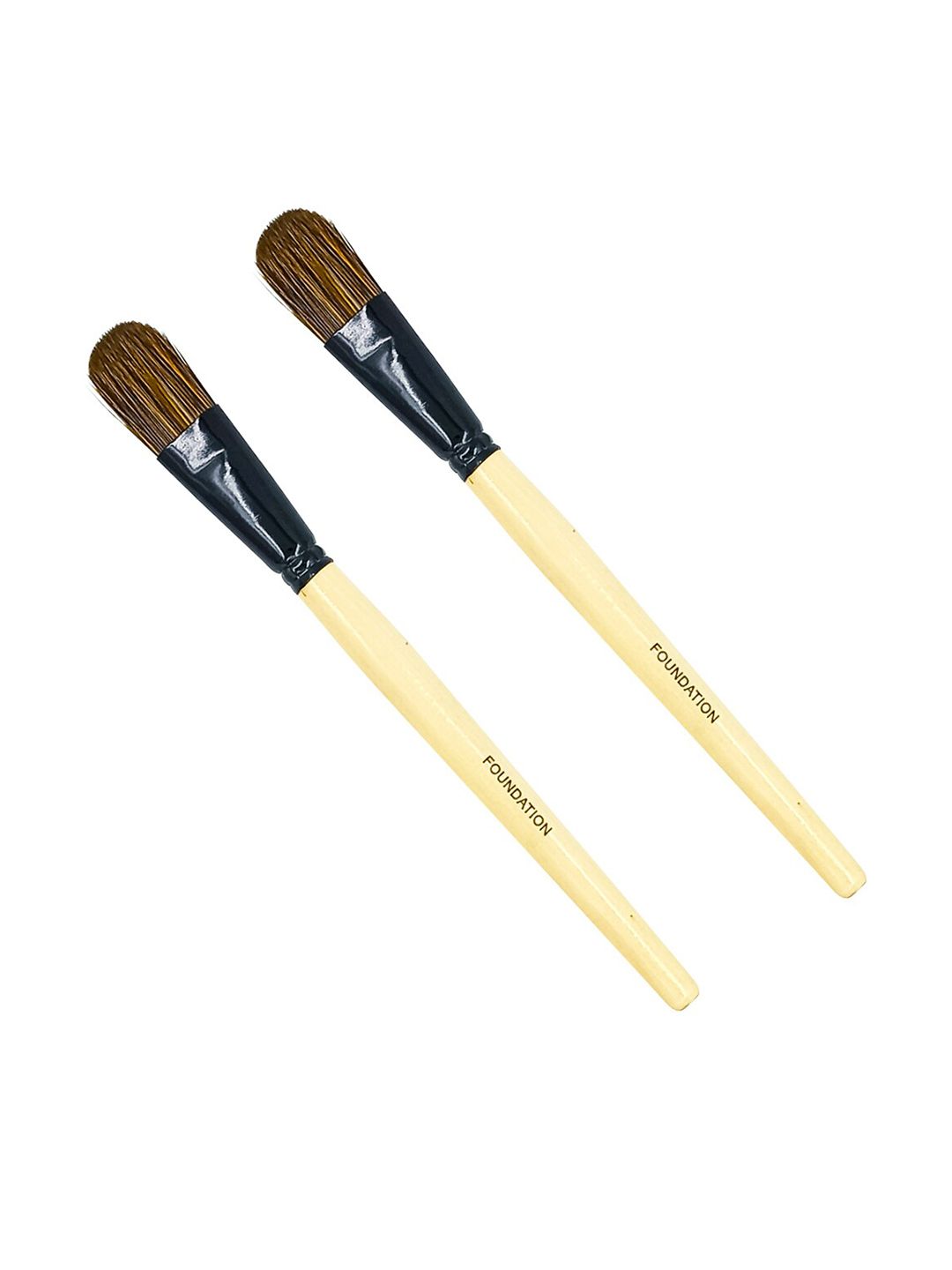 Sanfe Beige Pack of 2 Selfly Foundation Brush Price in India
