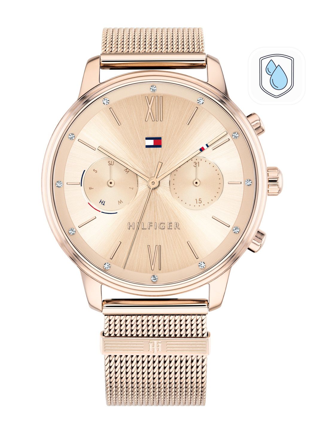 Tommy Hilfiger Tommy Hilfiger Women Gold-Toned Analogue Watch TH1782303W