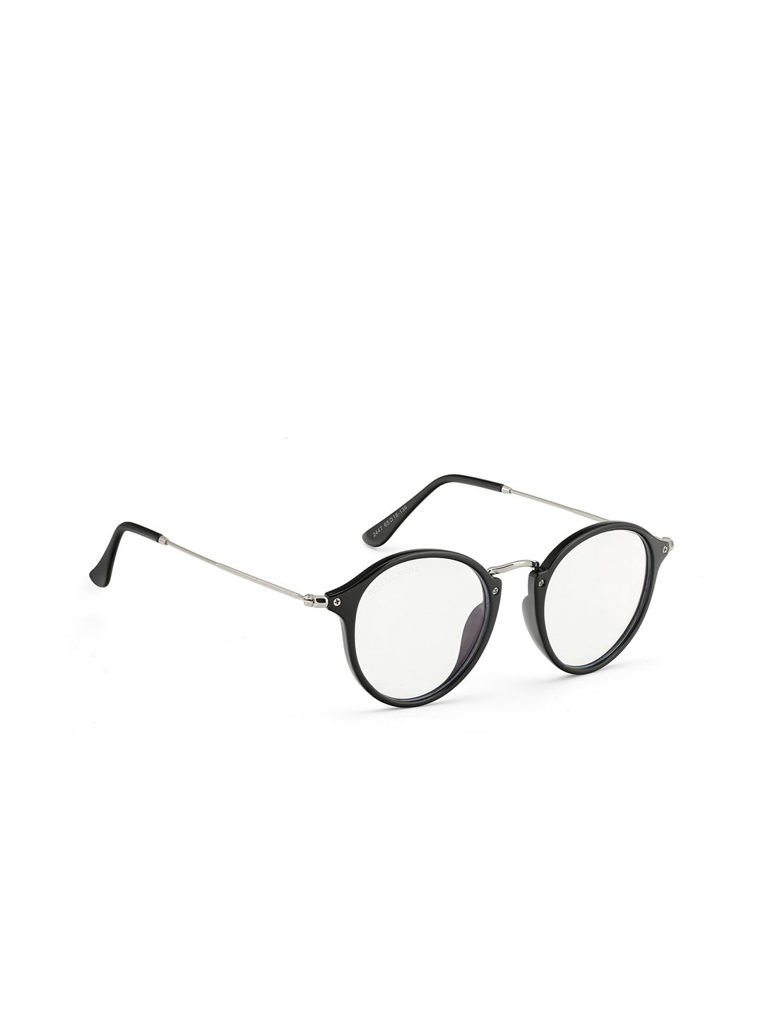 ROYAL SON Unisex Transparent Full Rim Round Frames SF0010-C2-R1 Price in India