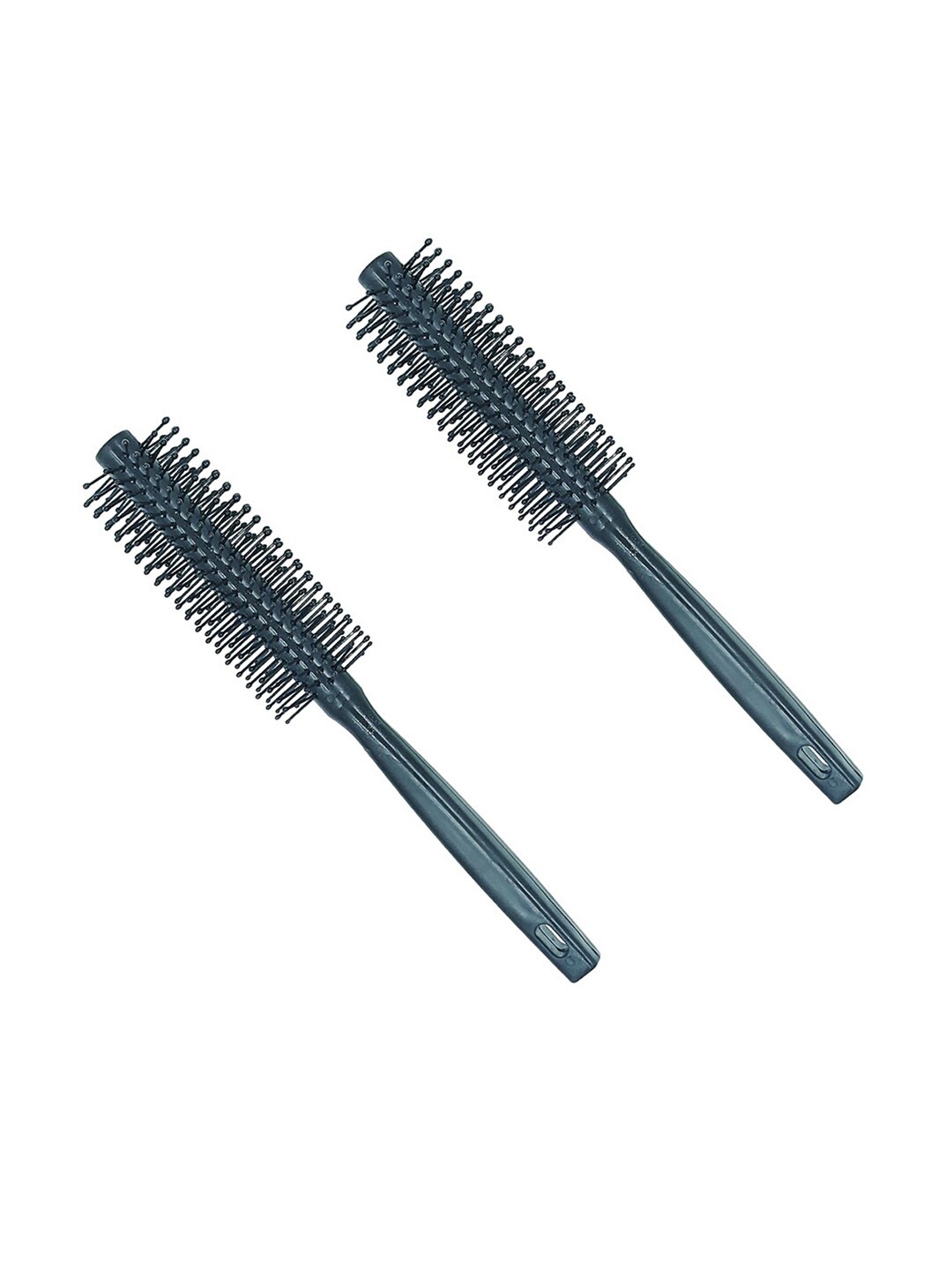 Sanfe Set Of 2 Grey Selfly Relaxing & Hair Growth Improving Round Hair Brush Price in India