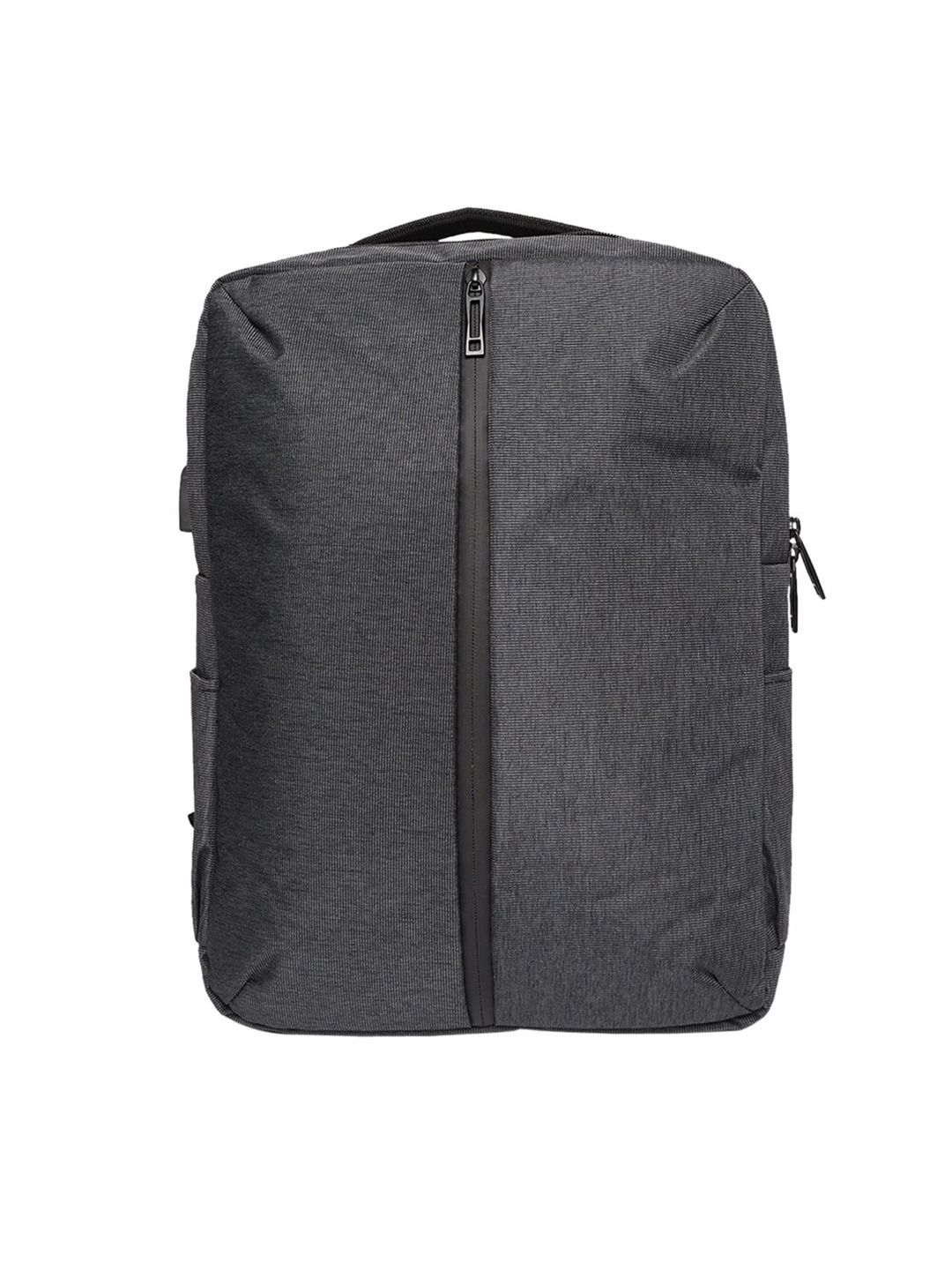 ROYAL SON Grey Backpack with USB Charging Port Price in India