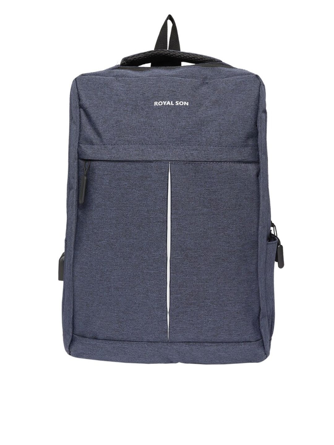 ROYAL SON Blue Backpack with USB Charging Port Price in India