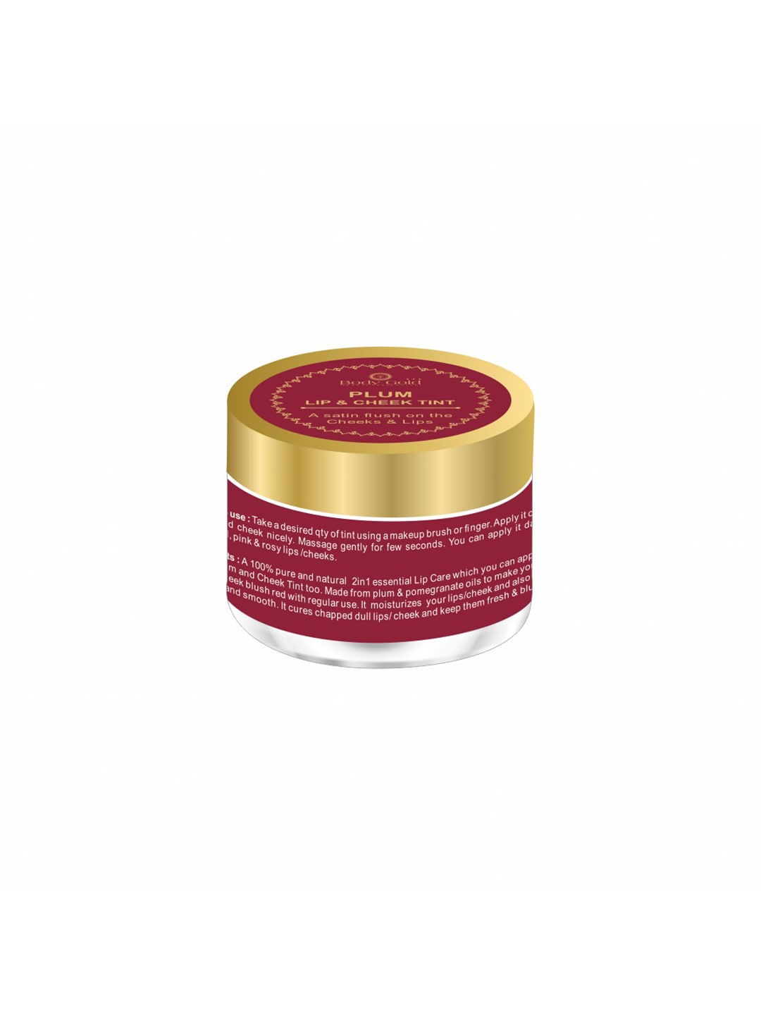 Body Gold Brown Plum Lip & Cheek Tint Lip Balm Price in India