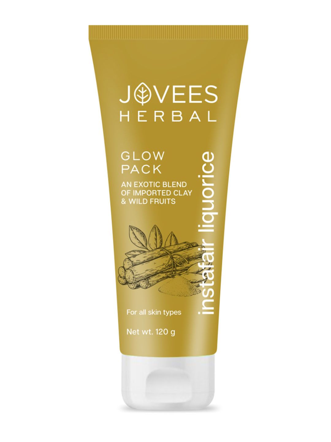 Jovees Insta Fair Liquorice Glow Pack 120 gm