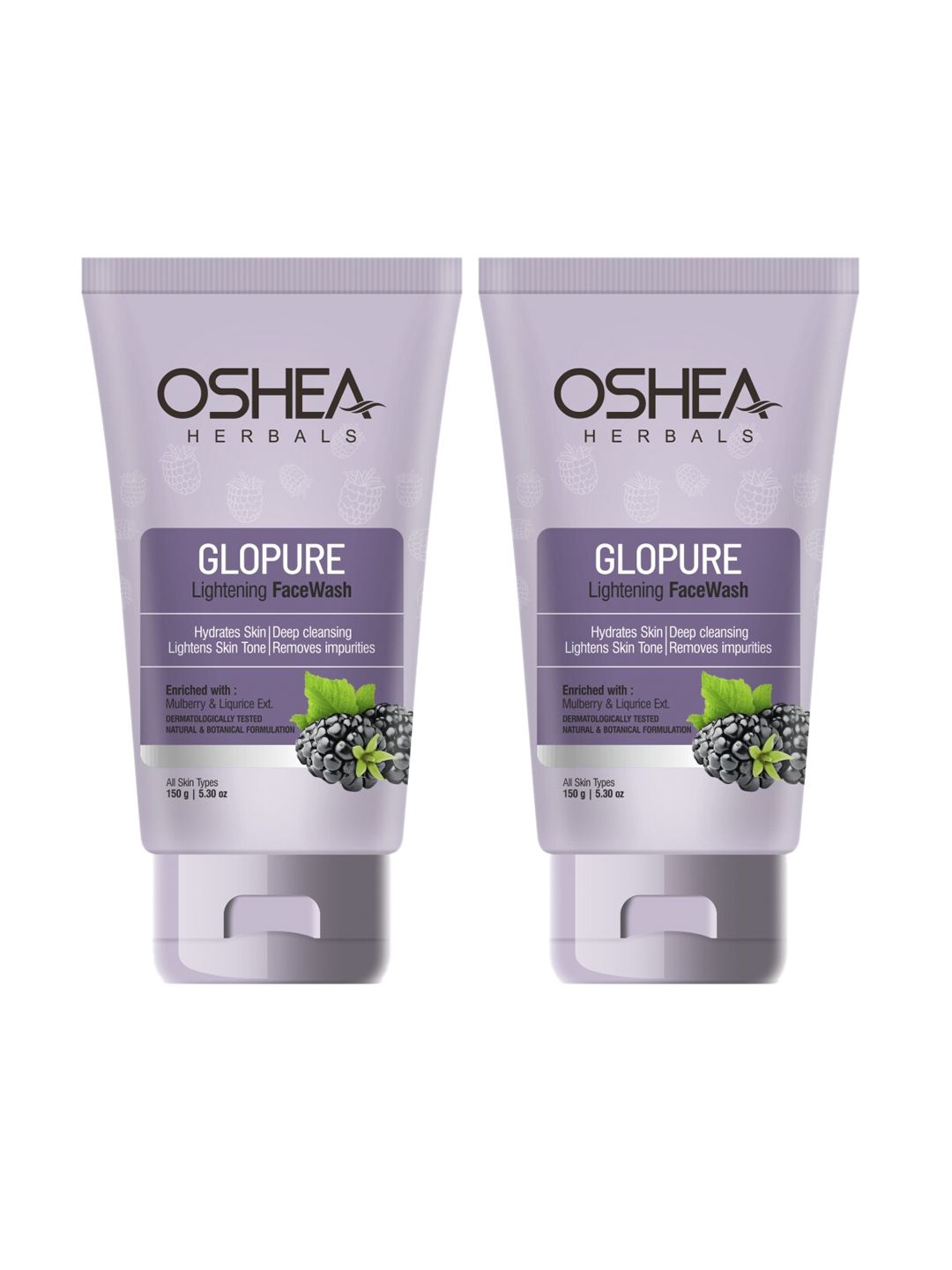 Oshea Herbals Glopure Lightening Face Wash Combo 300 gm