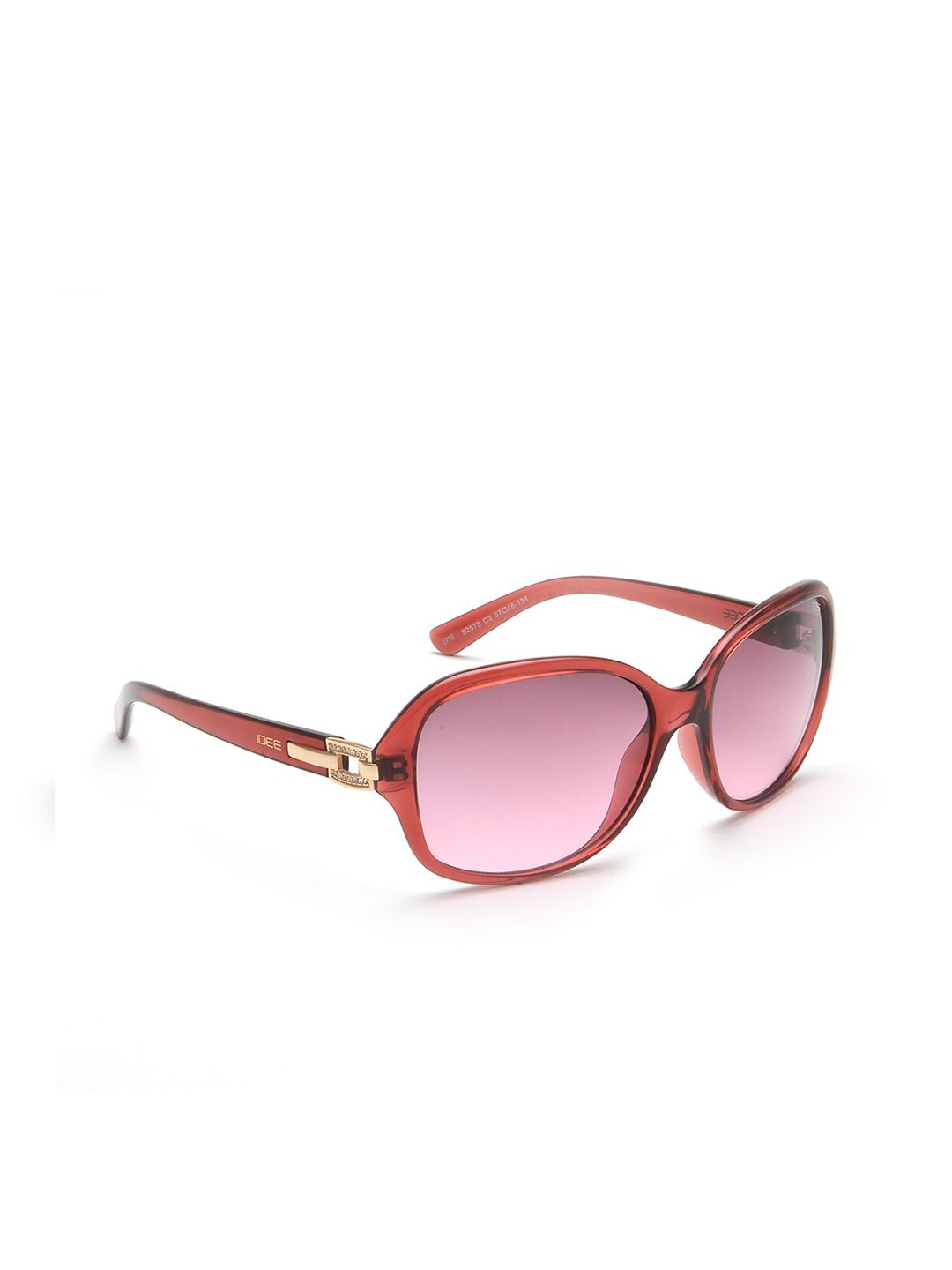 IDEE Women Pink & Red Polarised Butterfly Sunglasses IDS2573C3SG Price in India